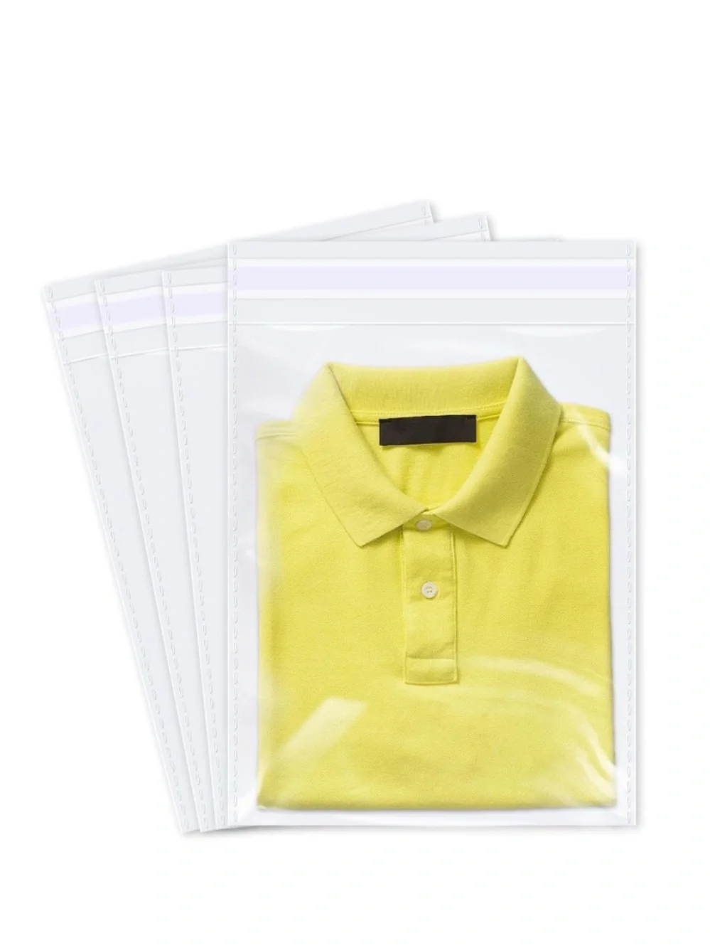 75pc Shipping Package  25-Black Poly Mailers 25-Clear Bags 25-TY Stickers ⭐️🆕⭐️